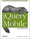 Book cover of jQuery Mobile: Up and Running